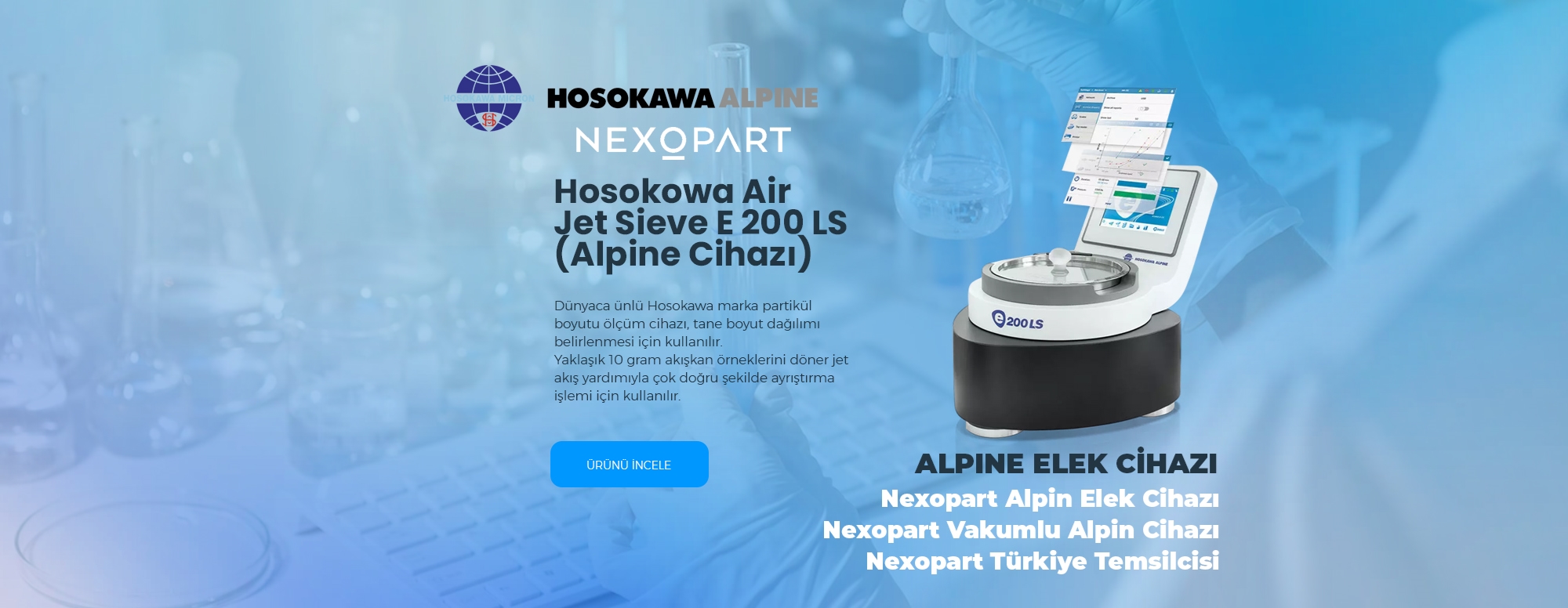 Nexopart Alpin Elek Cihazı, Nexopart Vakumlu Alpin Cihazı, Nexopart Türkiye Temsilcisi